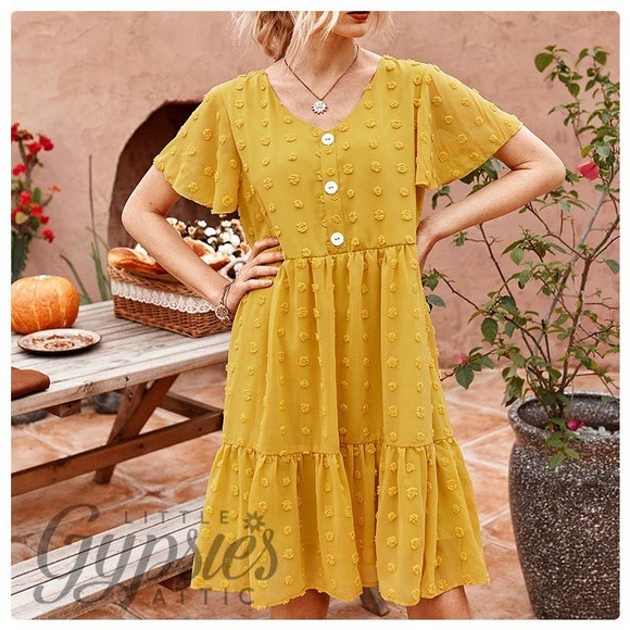 Little Gypsie Stay-cation Swing Dress - Picture 2 of 10